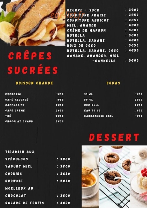 Snack Valentino — carte page 5