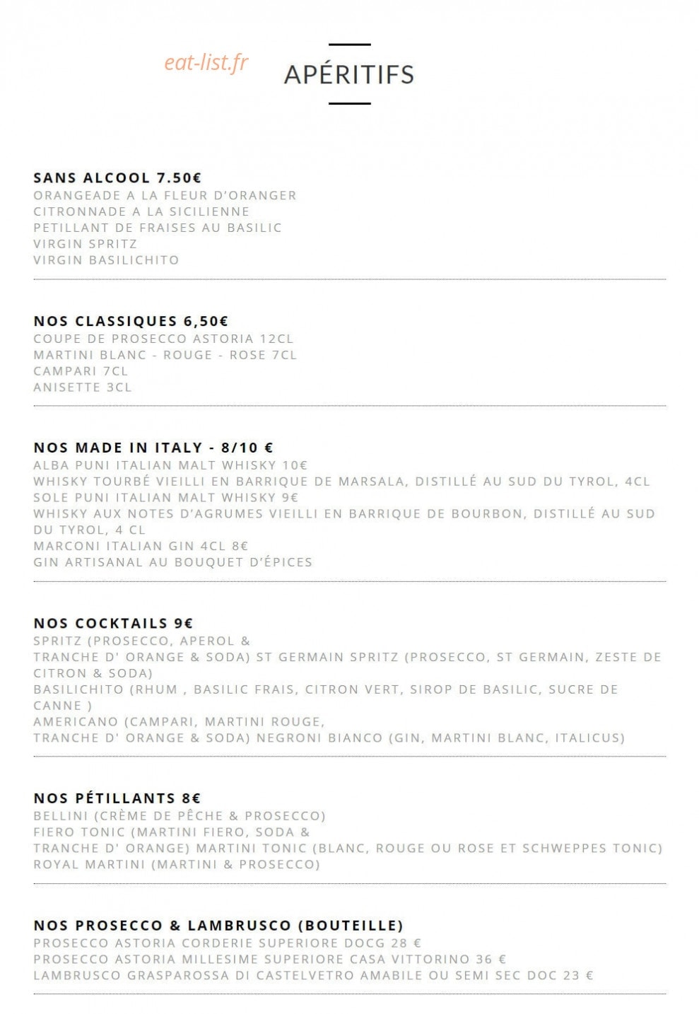 So Italia — carte page 5