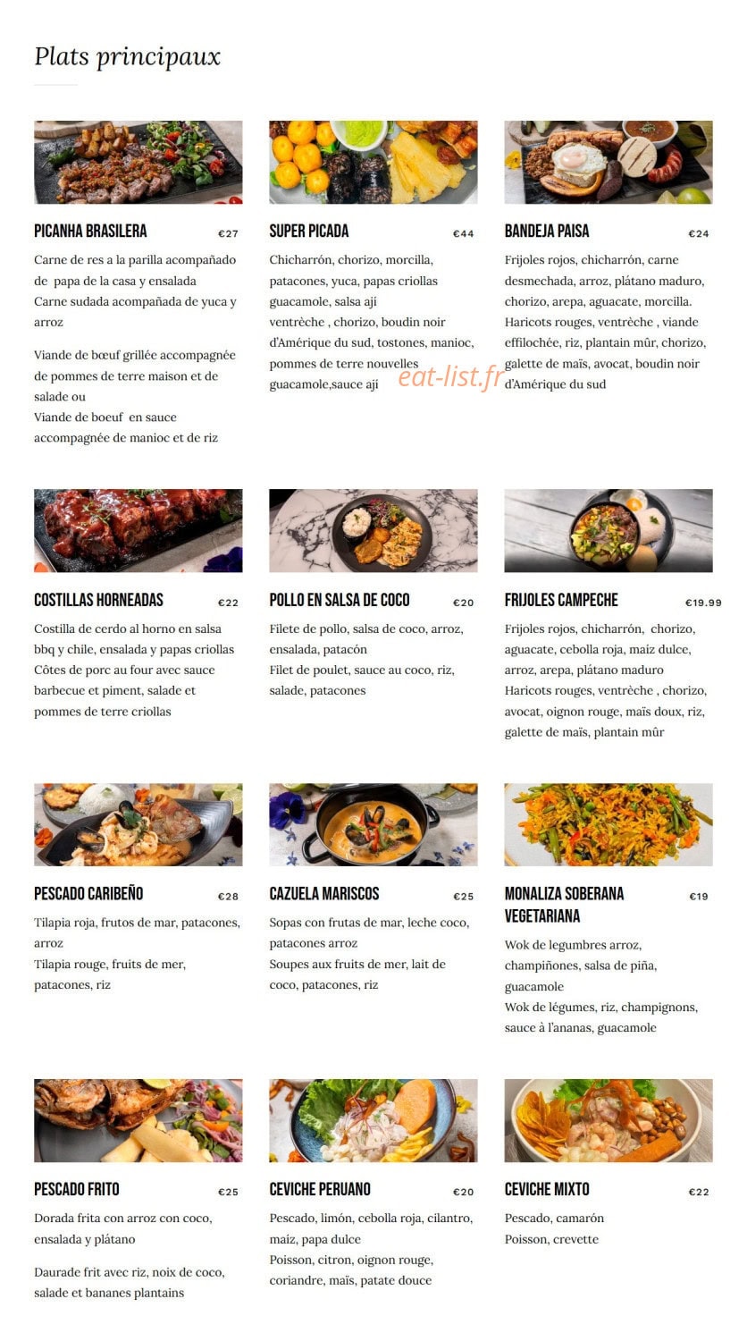Soberano — carte page 2