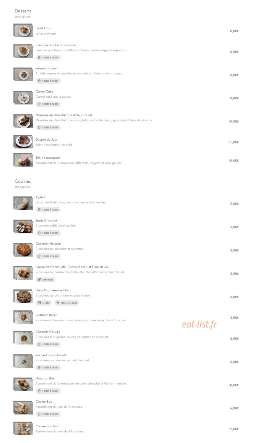 Soya — carte page 2