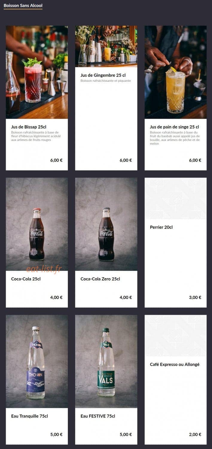 Table Métis — carte page 4