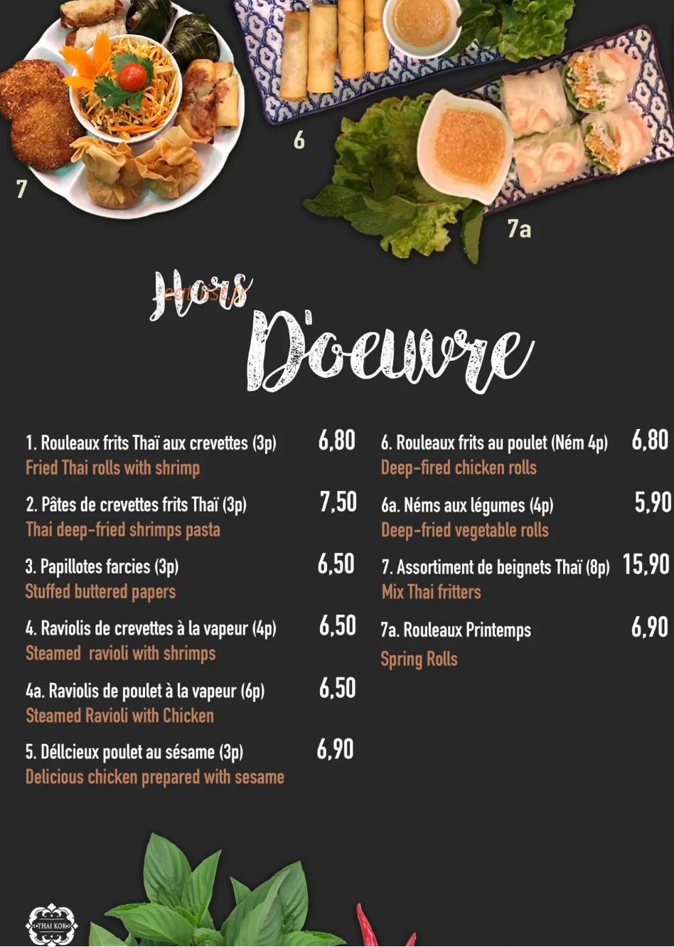 Thaï Kok — carte page 1
