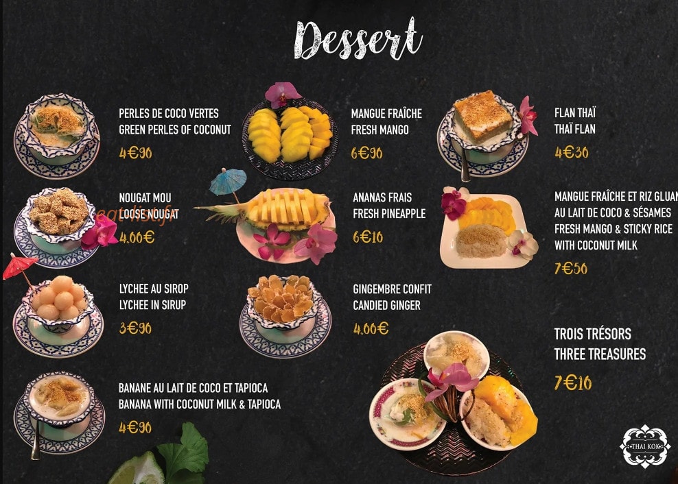 Thaï Kok — carte page 9
