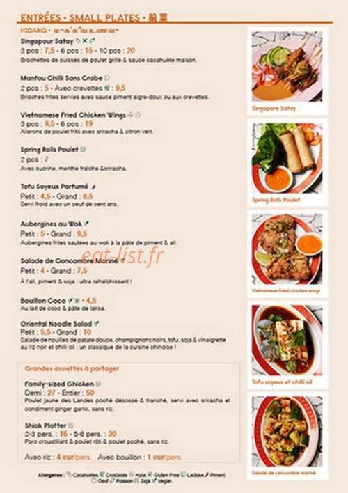 The Hood — carte page 3