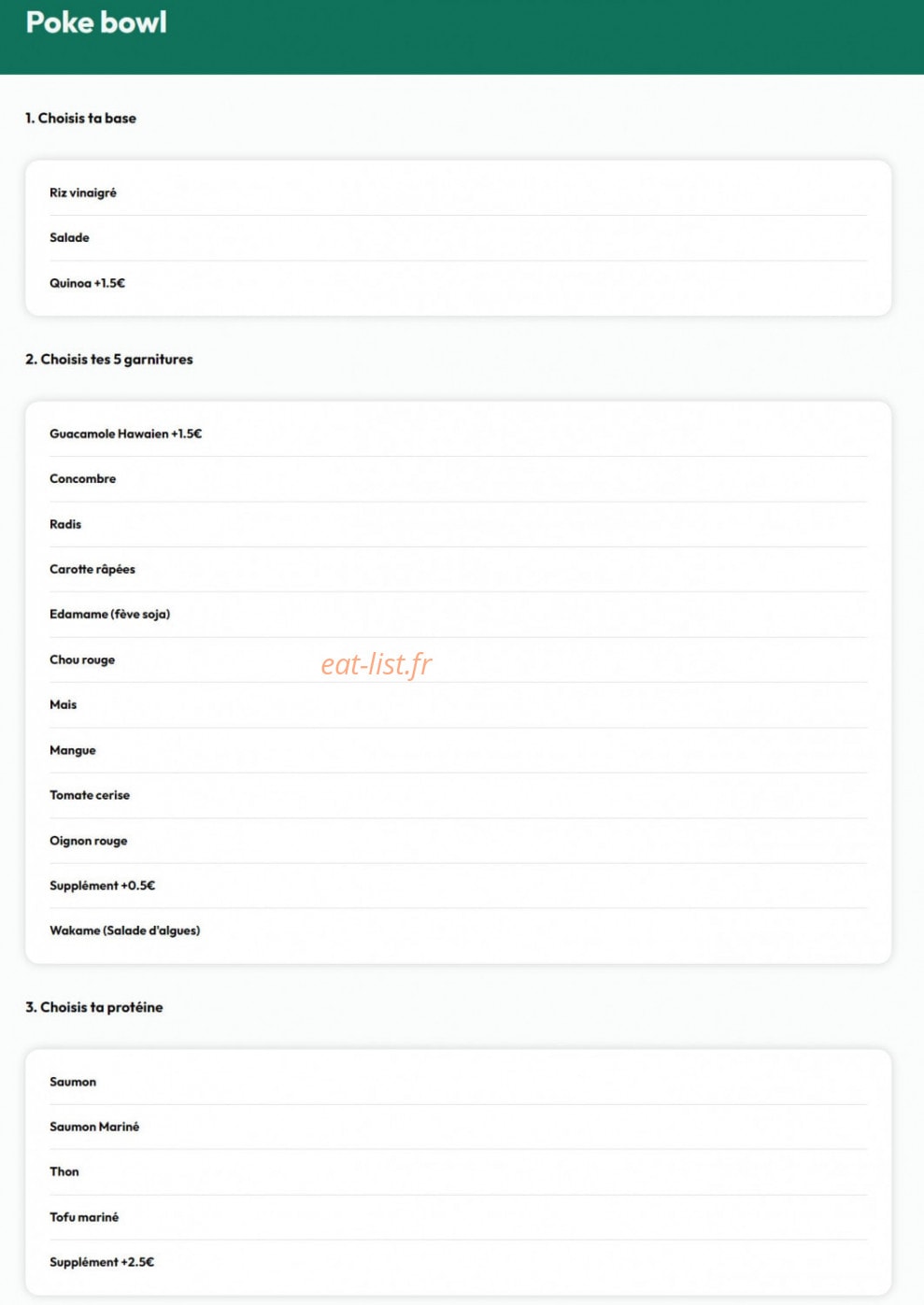 Topp'in — carte page 2