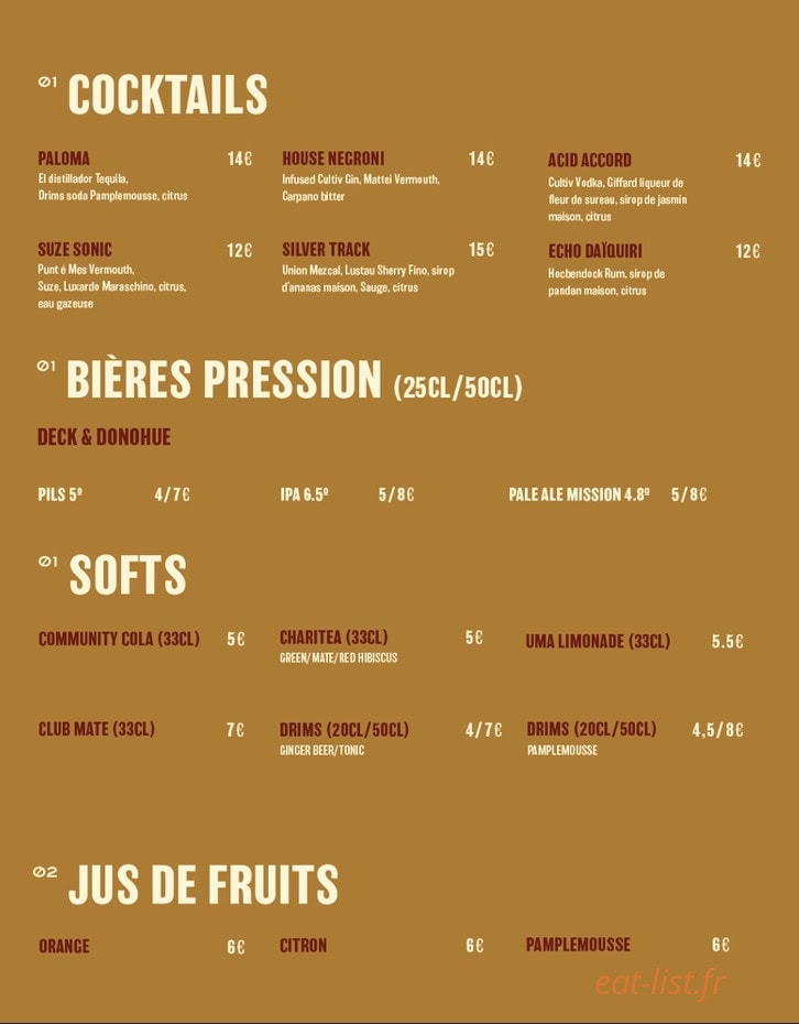 Track 119 — carte page 5