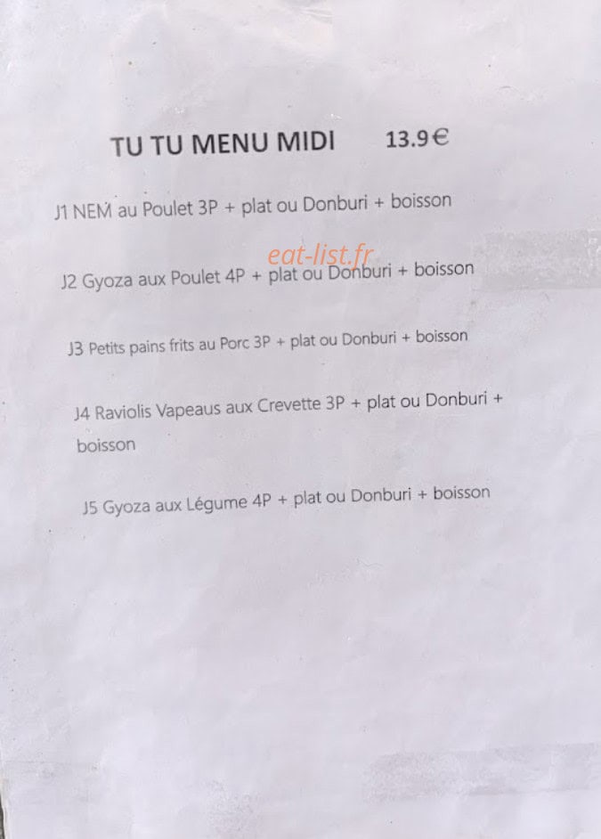 Tutu — carte page 2