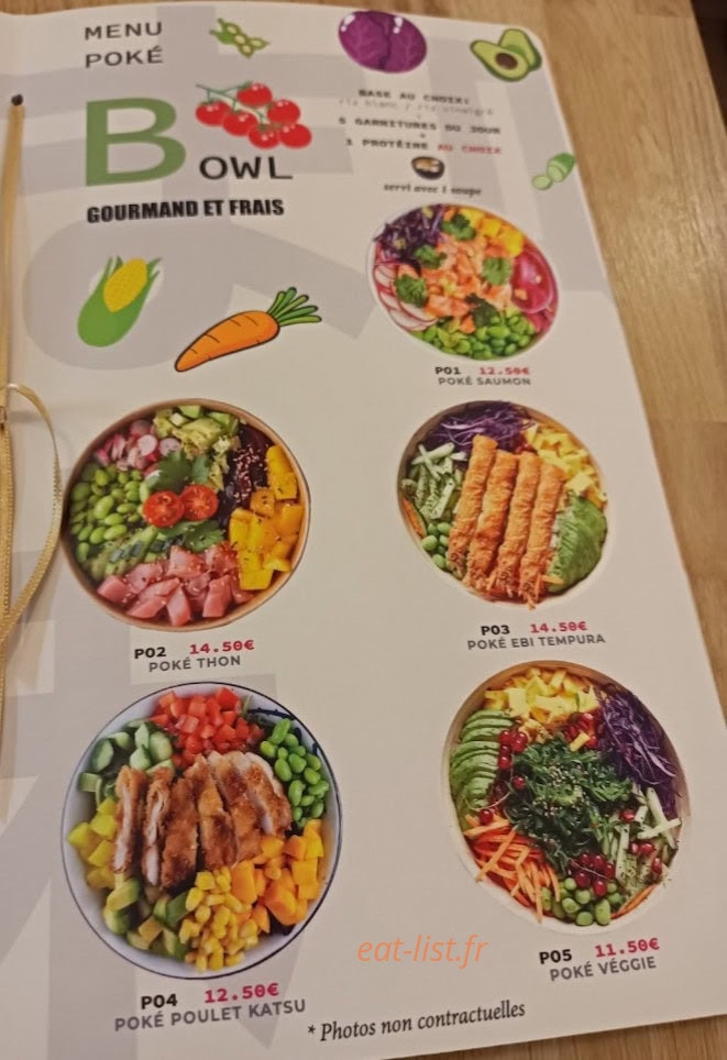 Umami — carte page 8