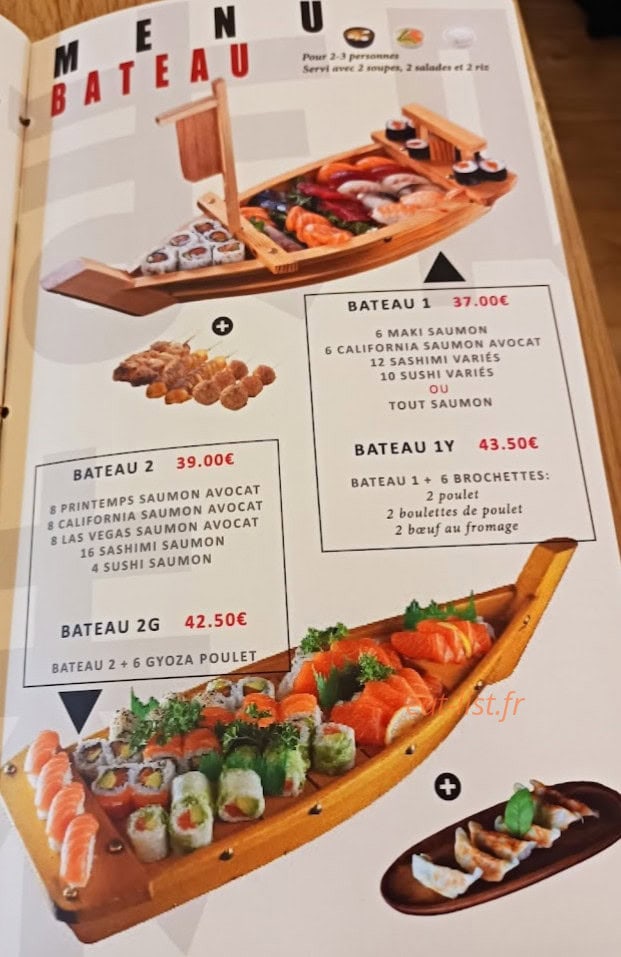 Umami — carte page 10