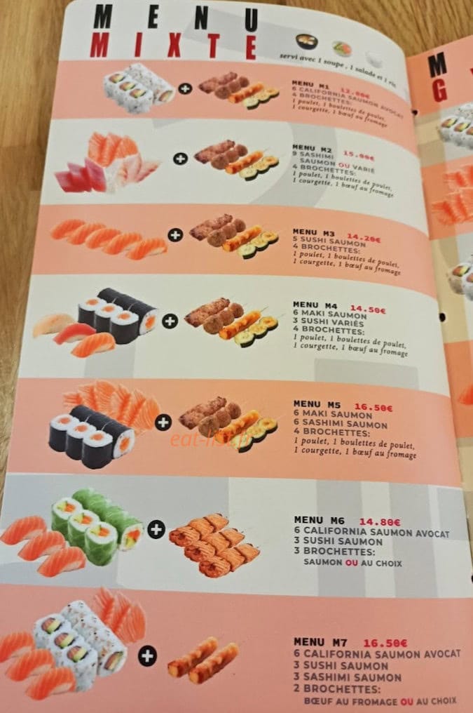 Umami — carte page 9