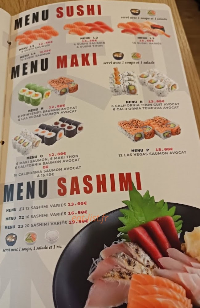 Umami — carte page 4