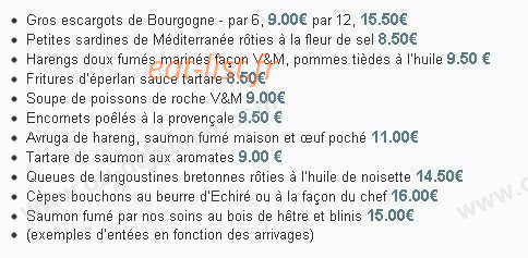 Vin et Marée - Voltaire — carte page 1