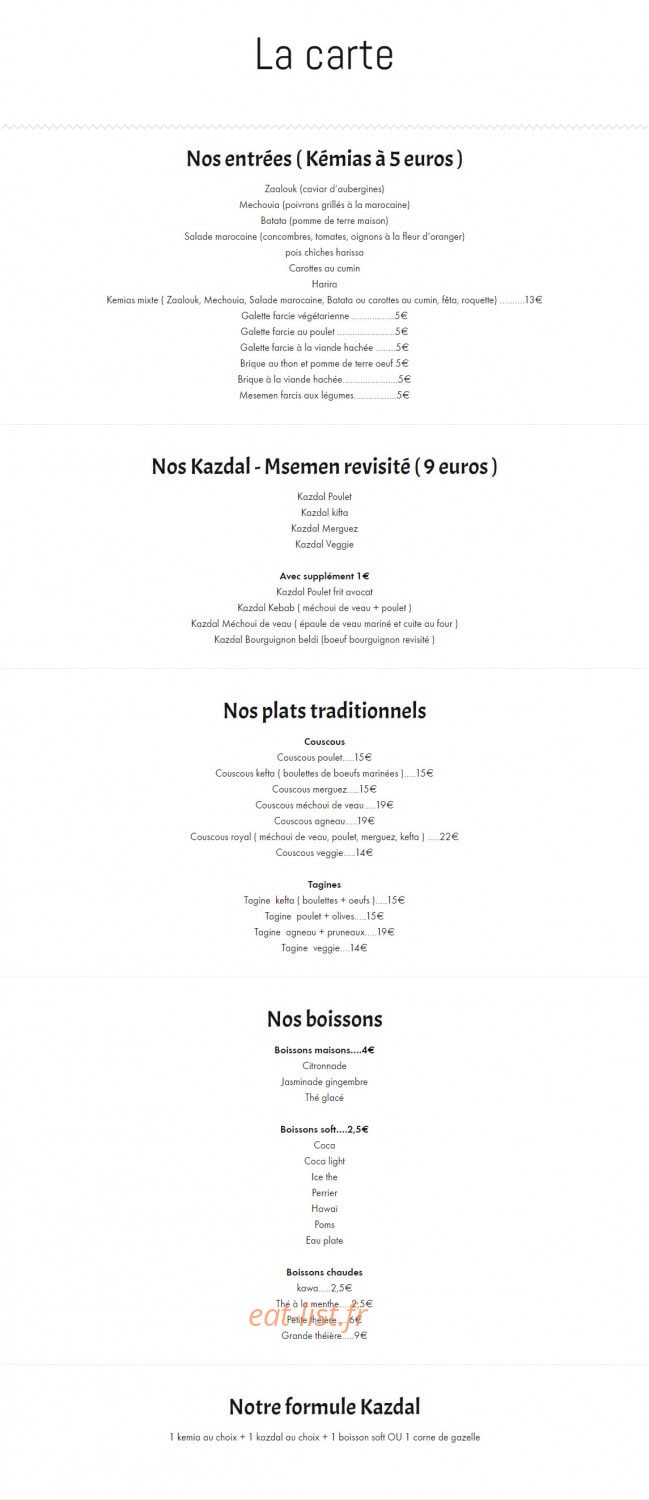 Yemma — carte page 1