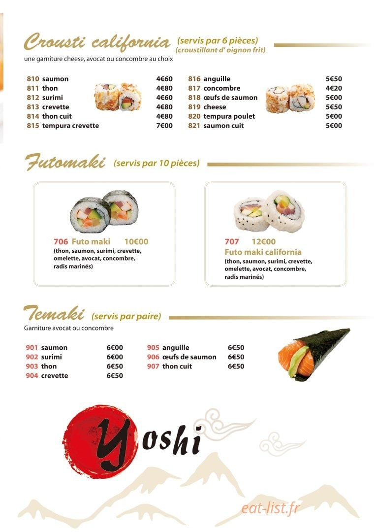 Yoshi — carte page 10