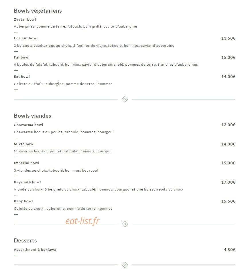 Zaatar libanais — carte page 4
