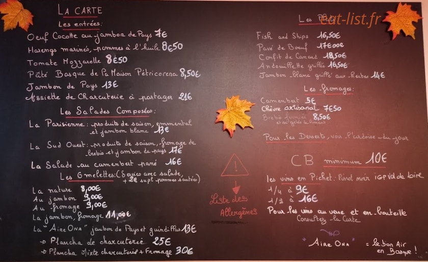 Aire Ona — carte page 1