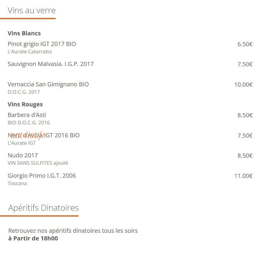 Assaporare — carte page 5