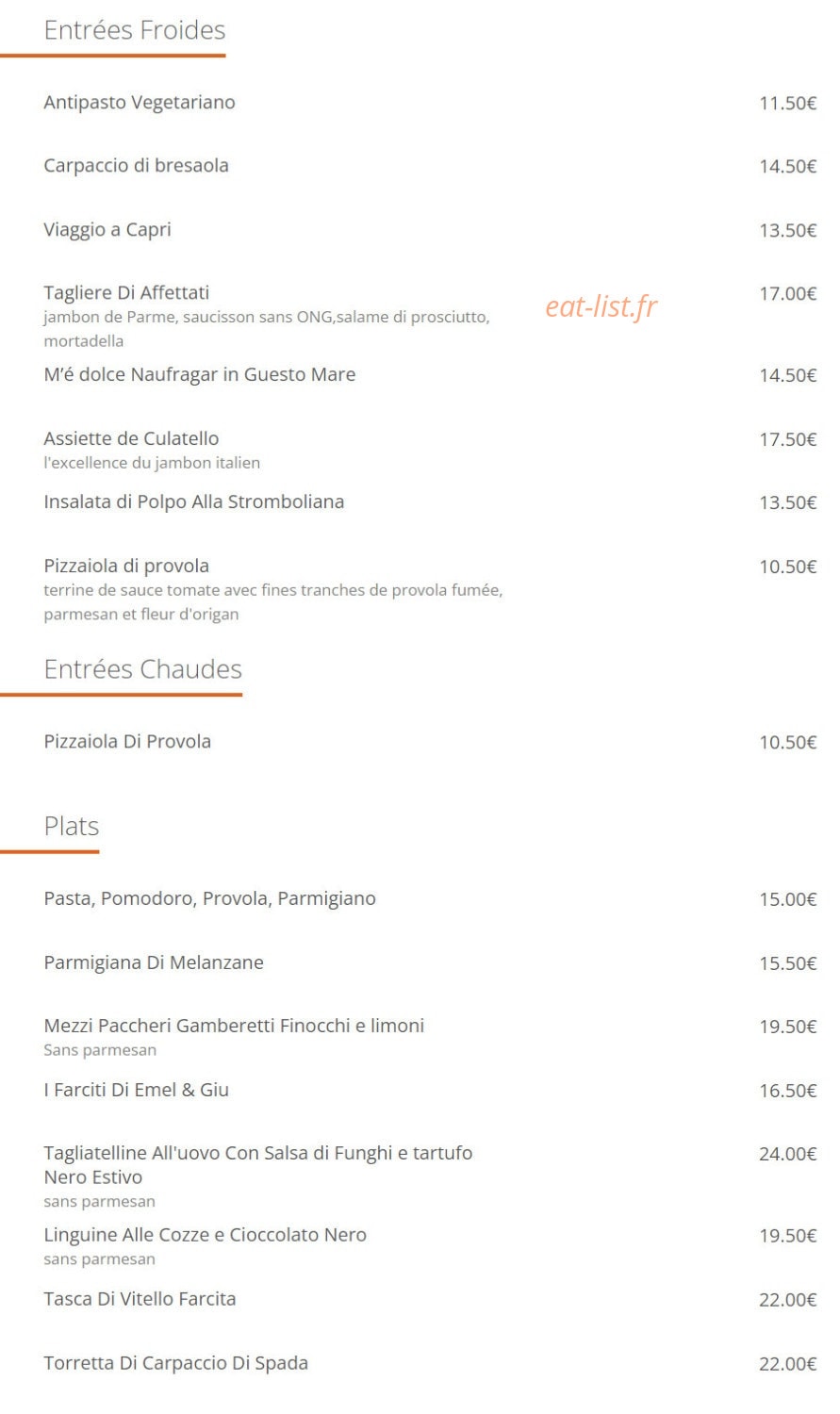 Assaporare — carte page 1