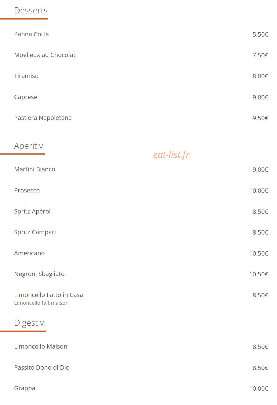 Assaporare — carte page 2