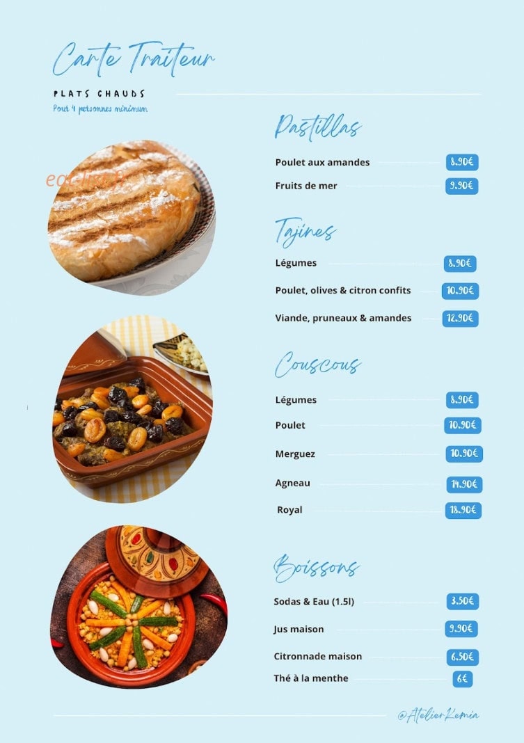Atelier Kemia — carte page 2
