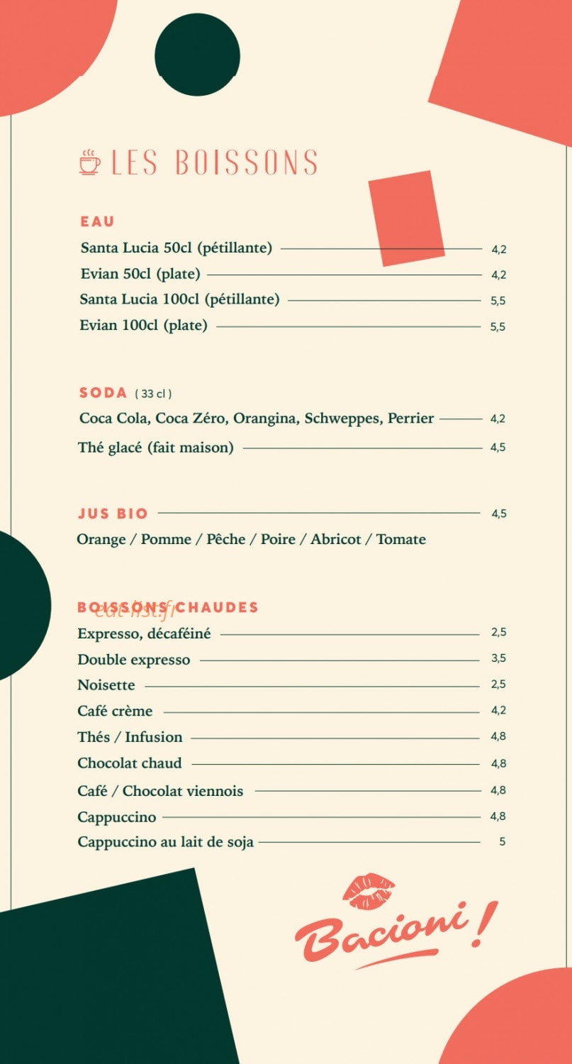 Bacioni — carte page 5