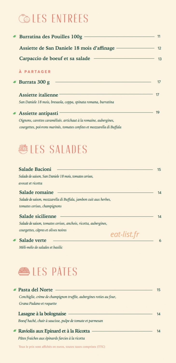 Bacioni — carte page 2