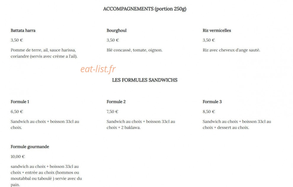 Bniiine — carte page 3