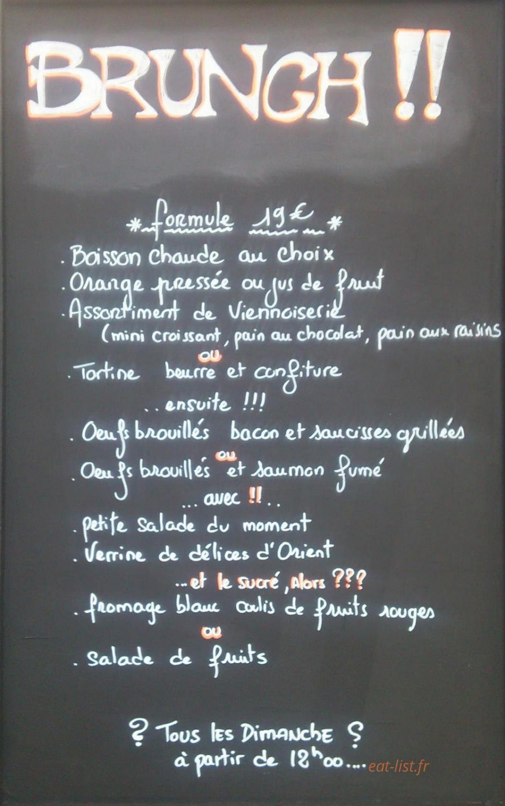 Café Premier — carte page 3