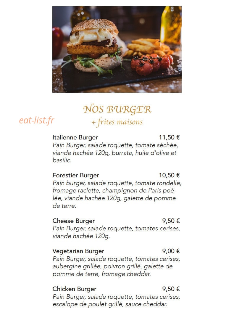 Chez Valentino — carte page 6