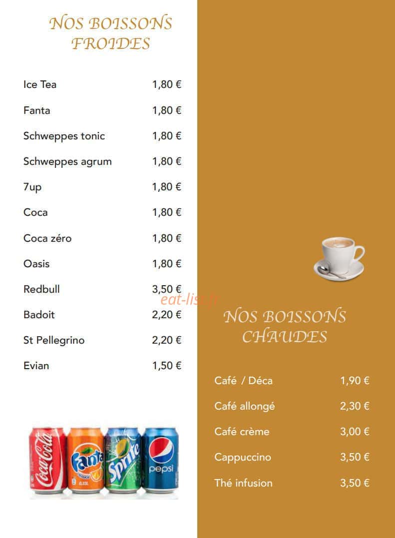 Chez Valentino — carte page 8