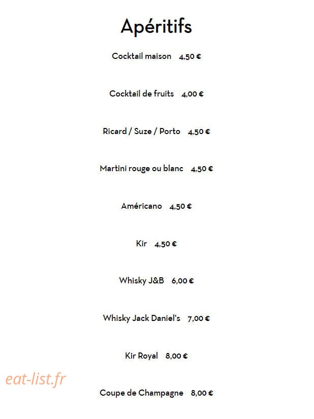 Chez Ye — carte page 22