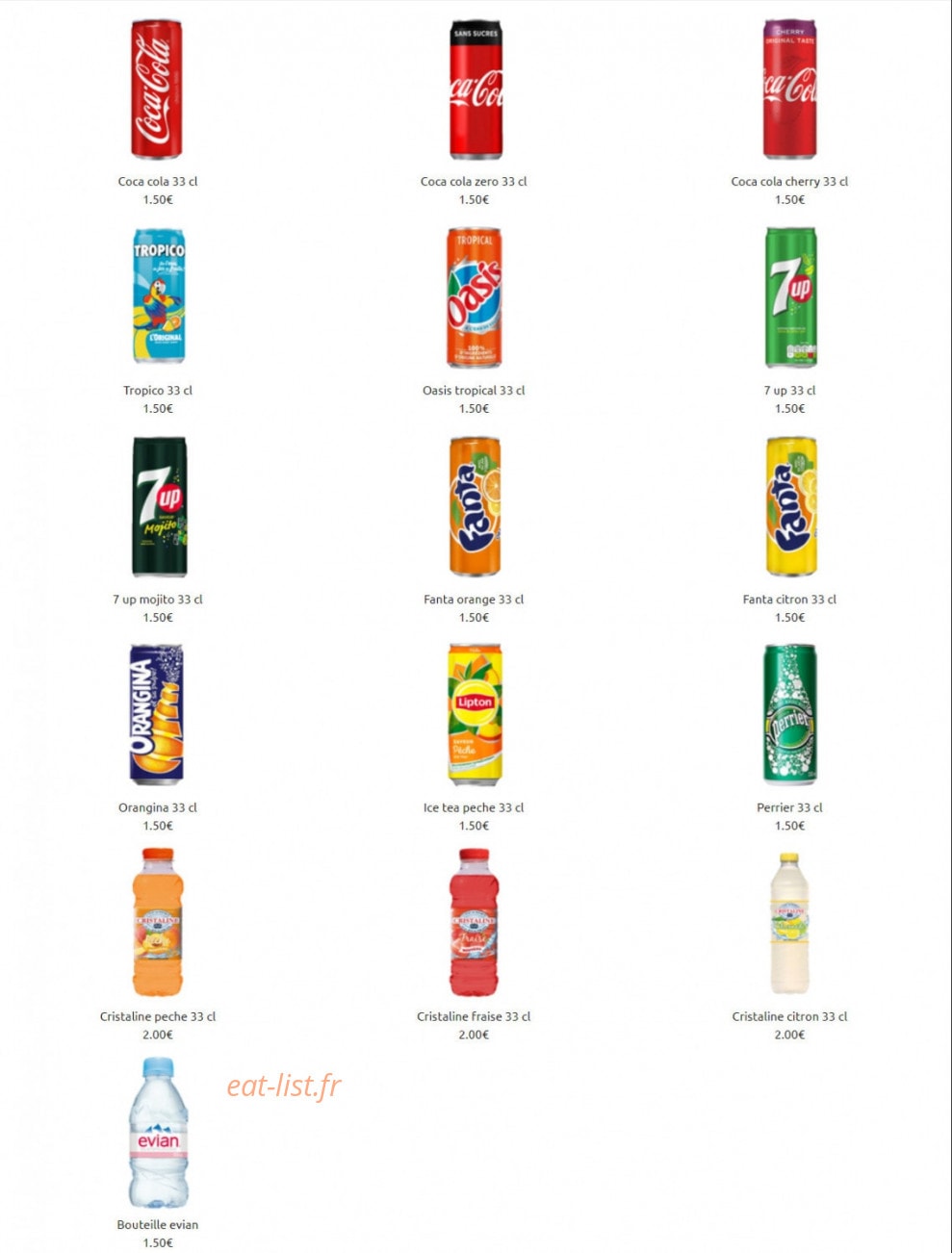 Chicago Factory — carte page 13
