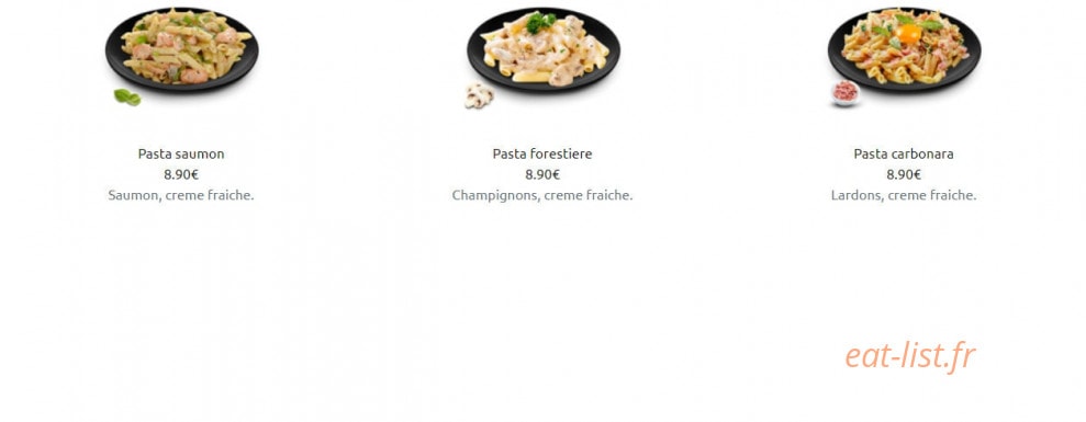 Chicago Factory — carte page 7