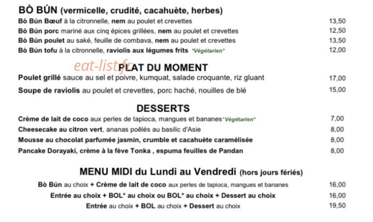Do et Coco — carte page 2