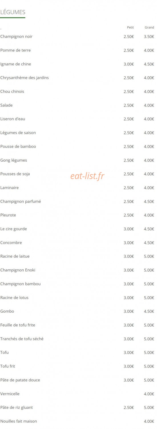 Fondue Chongqing — carte page 7