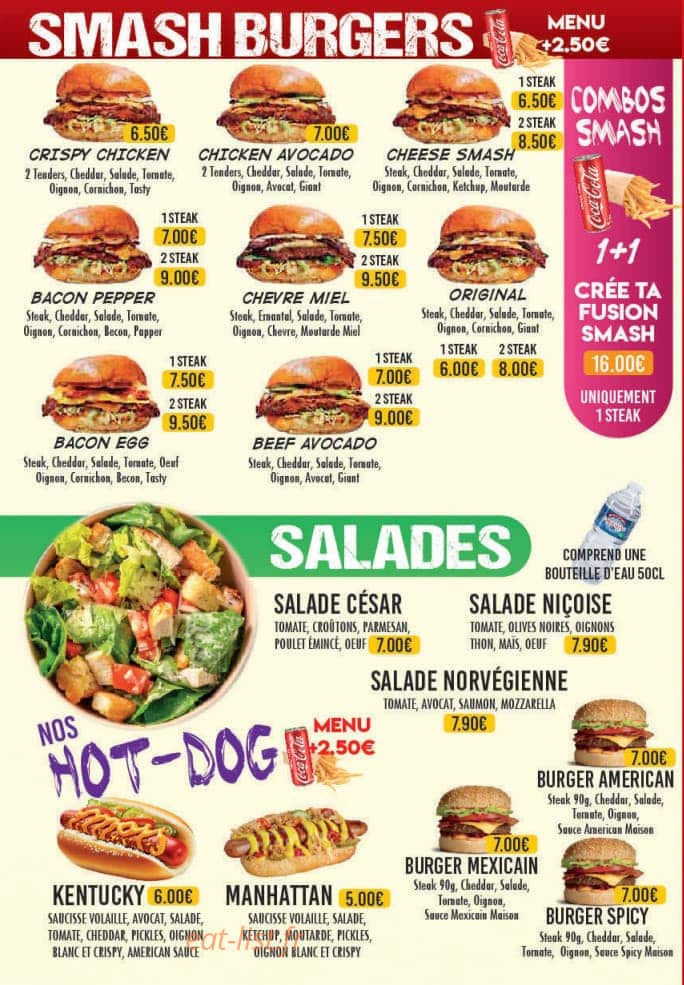 Food Island — carte page 5