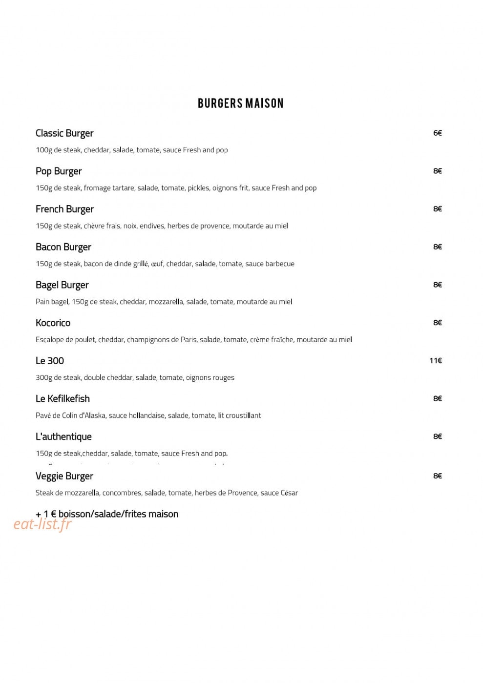Fresh and Pop — carte page 4