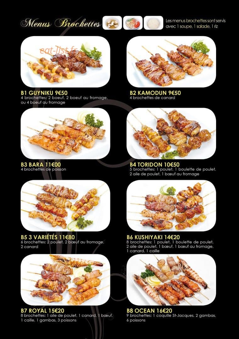 Hayashi — carte page 3