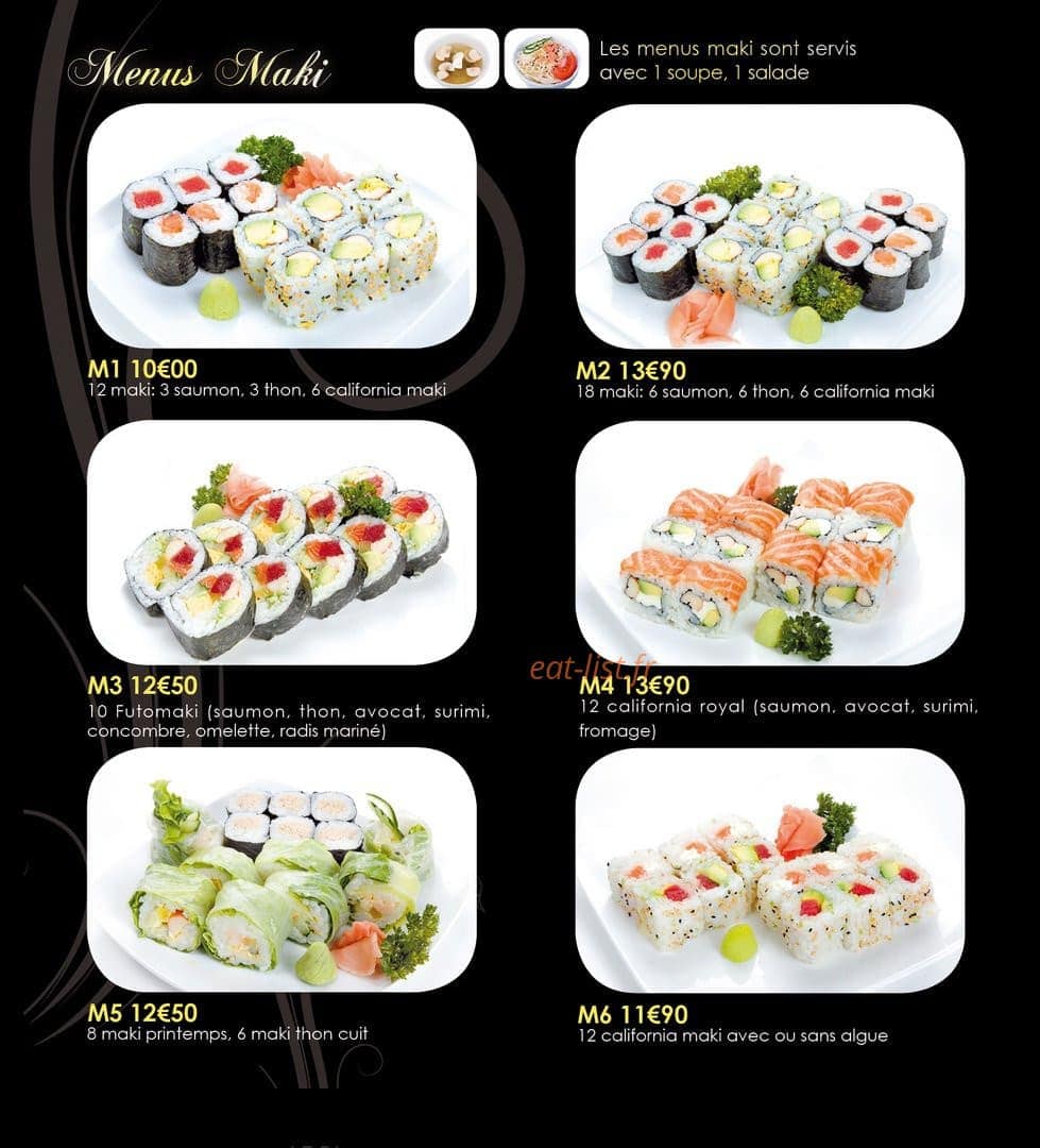 Hayashi — carte page 7