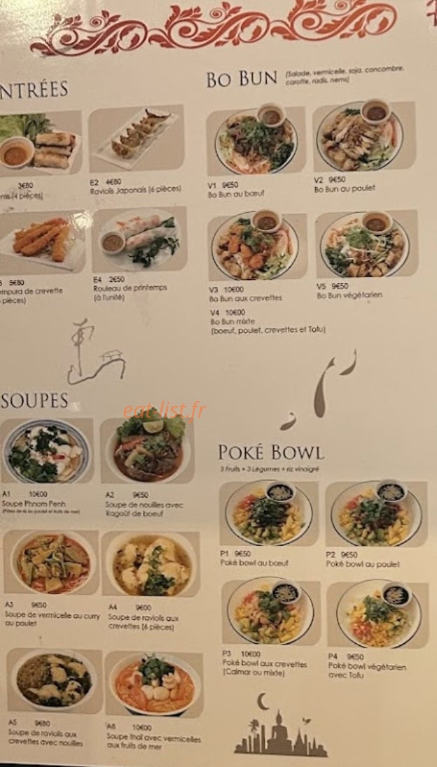Hoh Bai — carte page 1