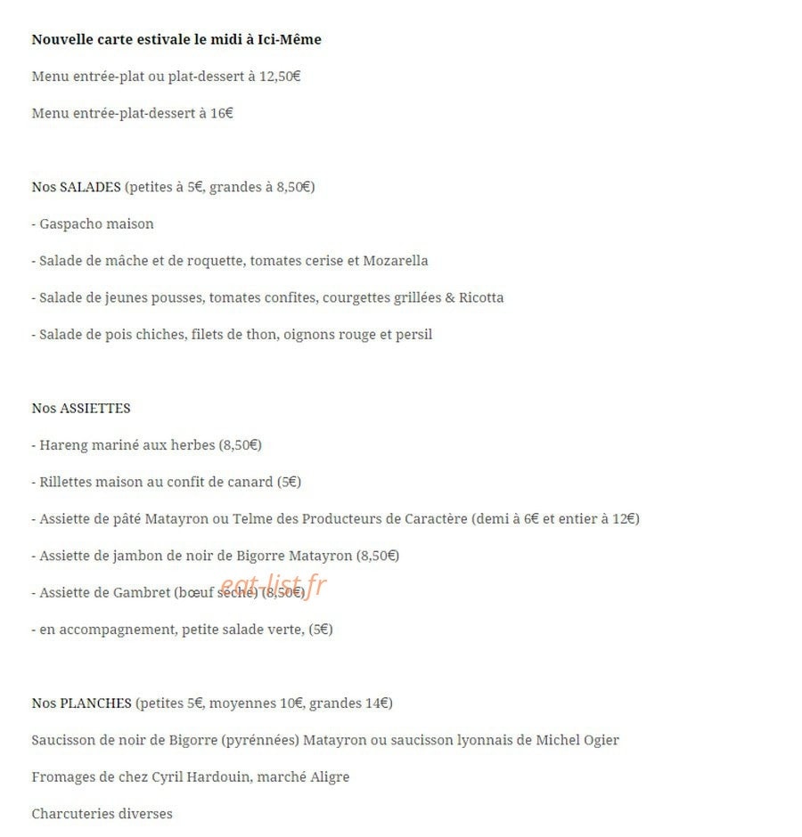 Ici-même — carte page 1