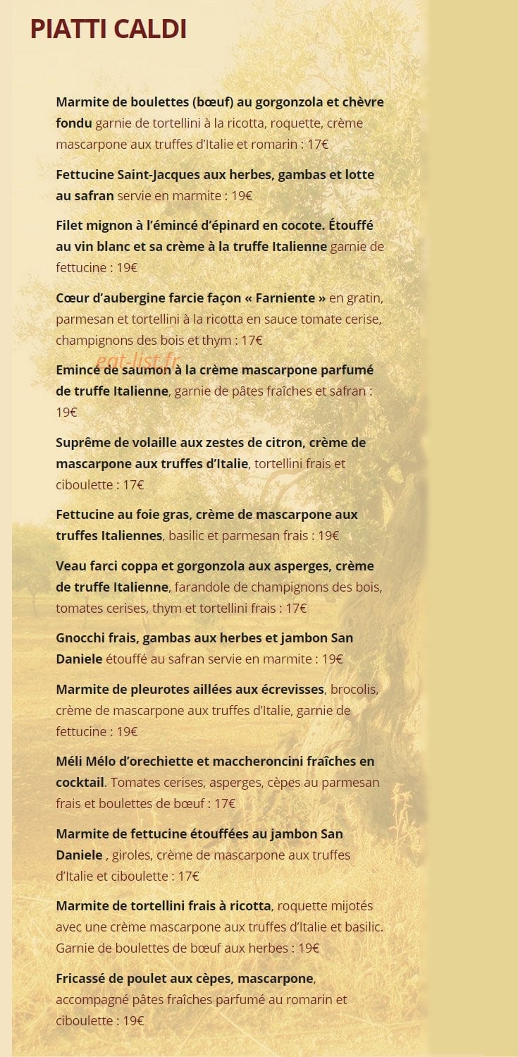 Il Farniente — carte page 2
