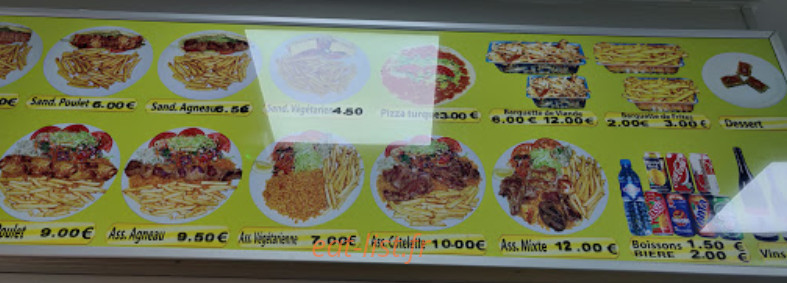 Kristal Kebab Reuilly — carte page 2