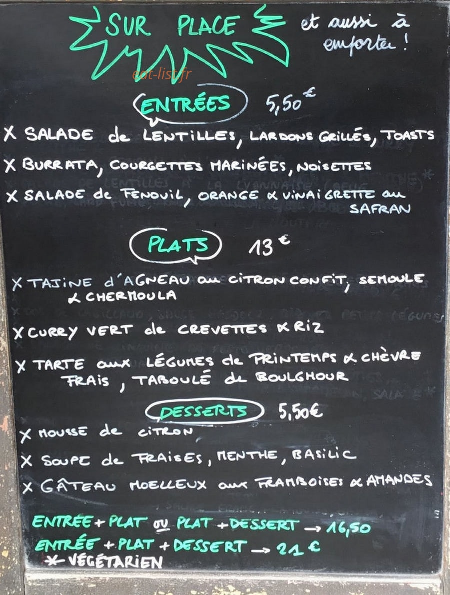 L'Anecdote — carte page 1
