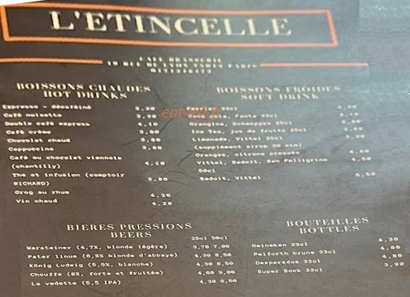L’Étincelle — carte page 1