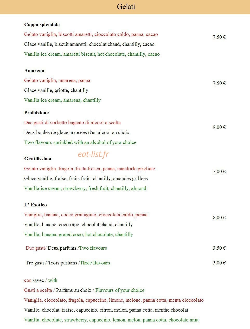L'Italia in Bocca — carte page 11
