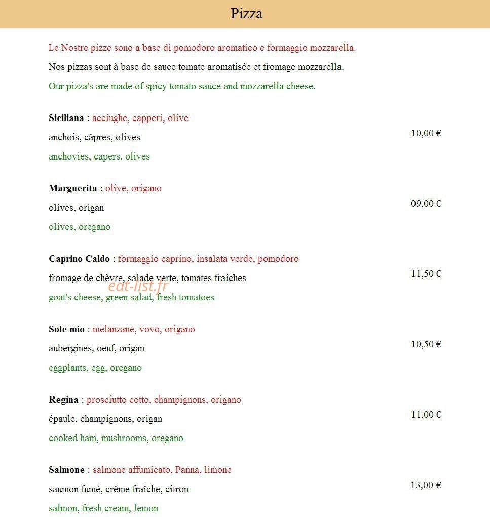 L'Italia in Bocca — carte page 4
