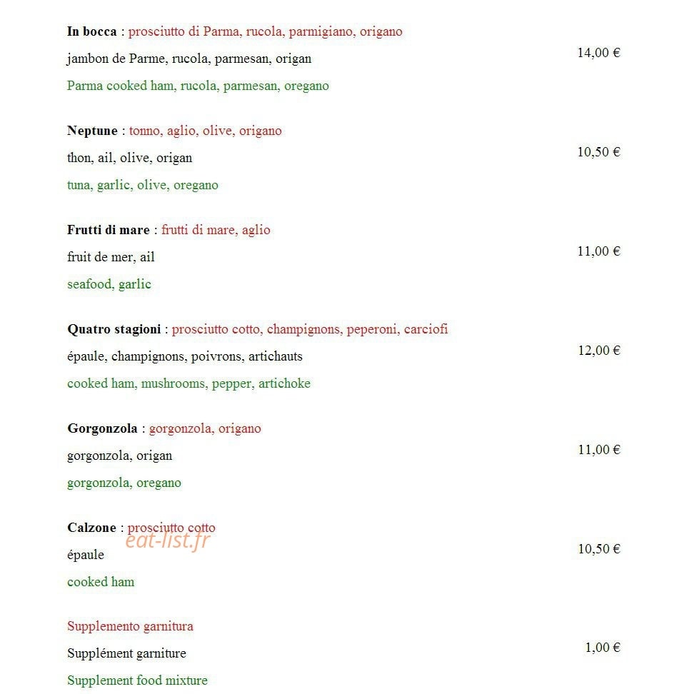 L'Italia in Bocca — carte page 6