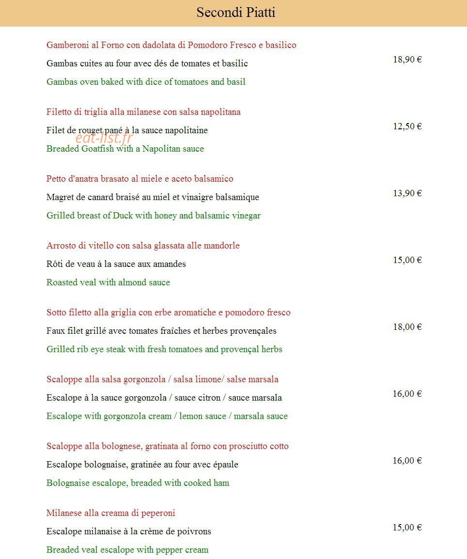 L'Italia in Bocca — carte page 9