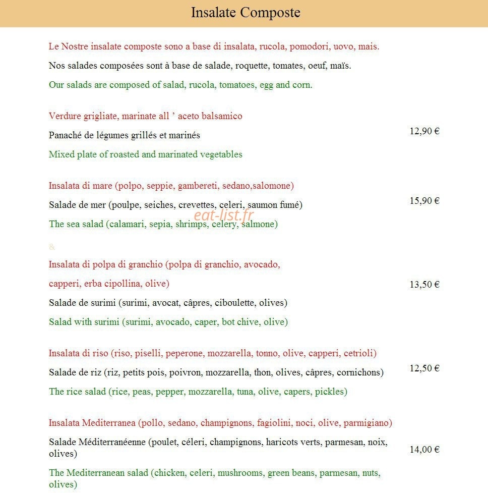 L'Italia in Bocca — carte page 3